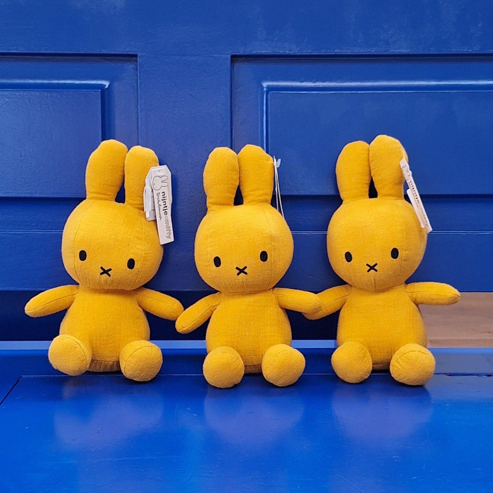Drie Nijntje Mousseline knuffel