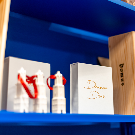 Keramiek domtoren ornament