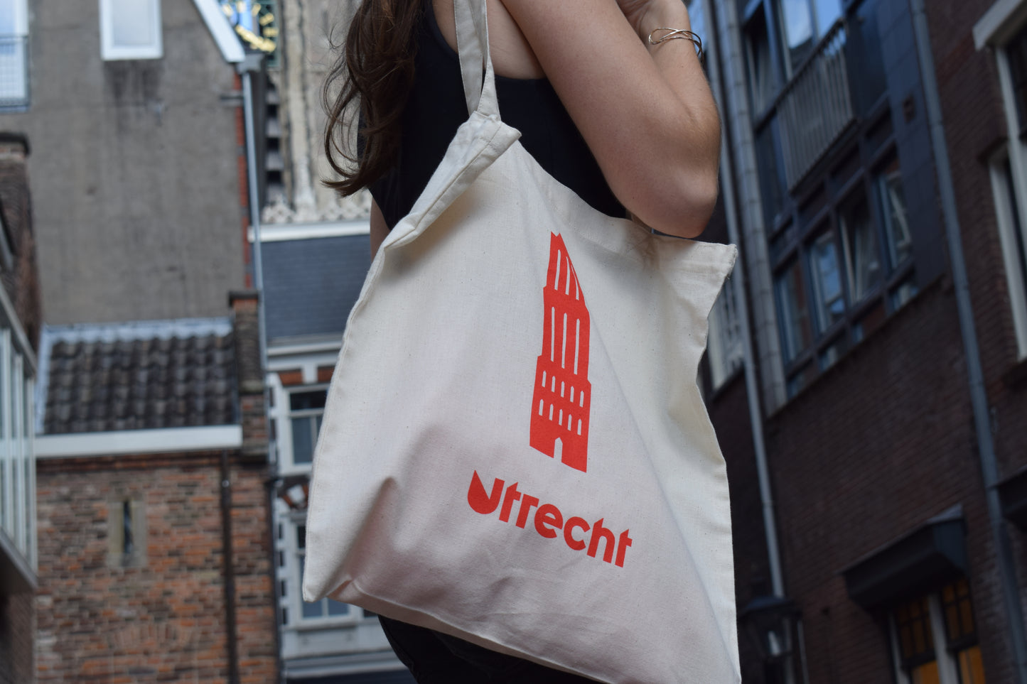 Tote bag Utrecht wit