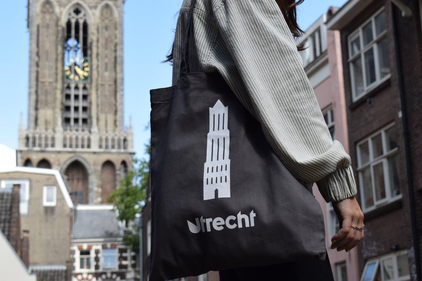 Tote bag Utrecht grijs