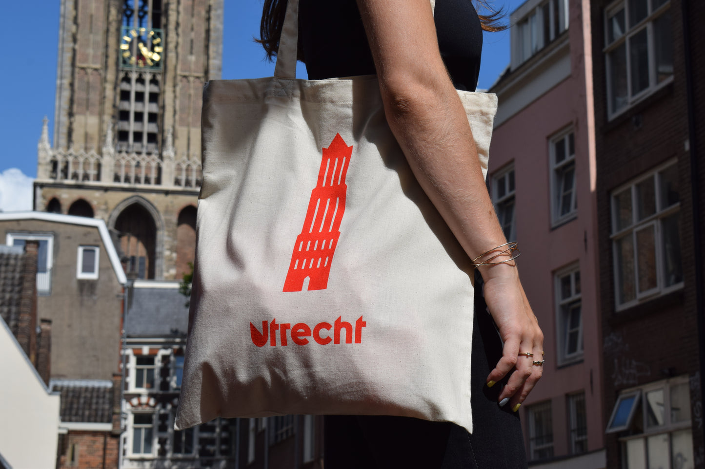 Tote bag Utrecht wit