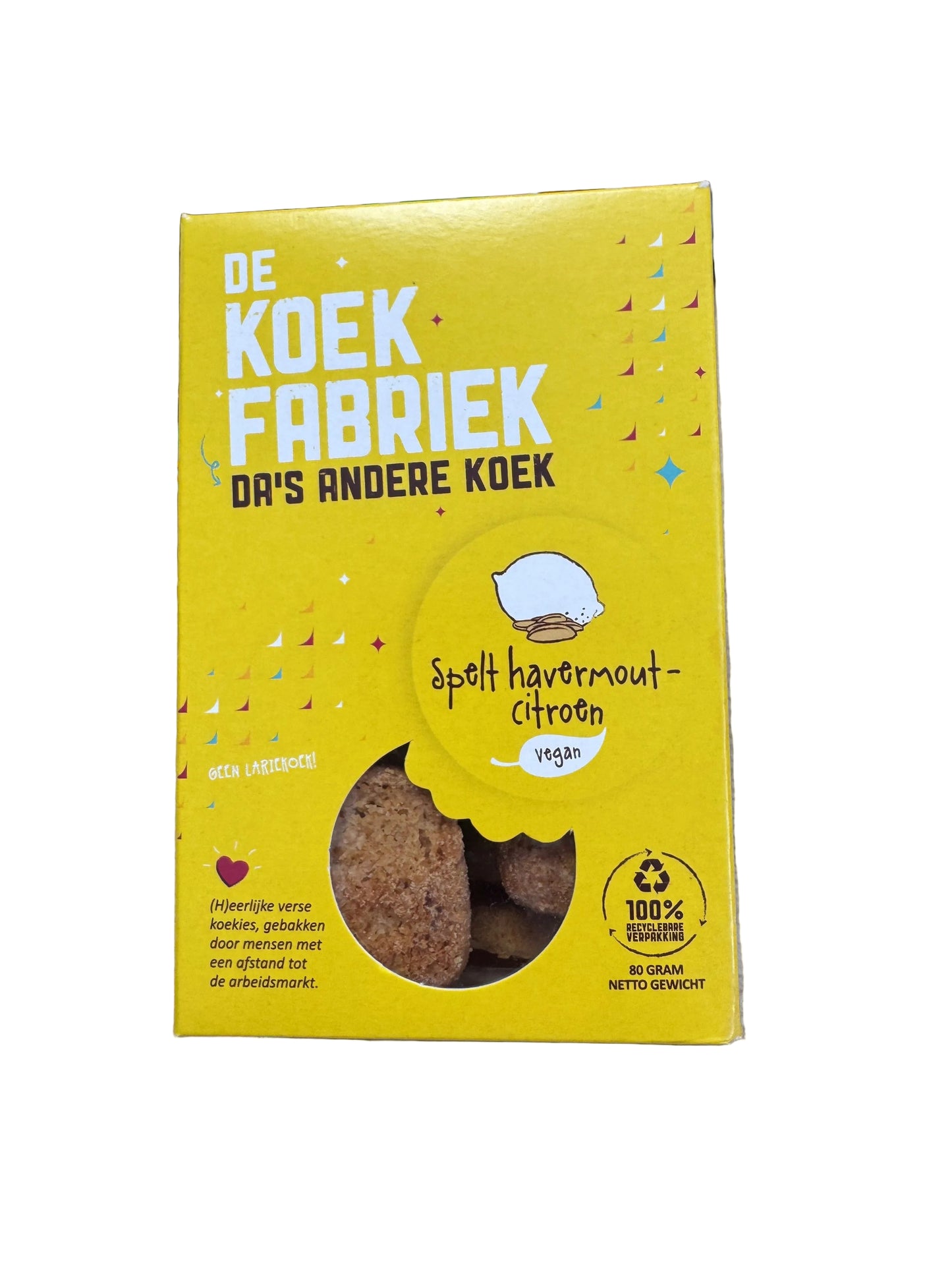 Koekjes Spelt-Citroen