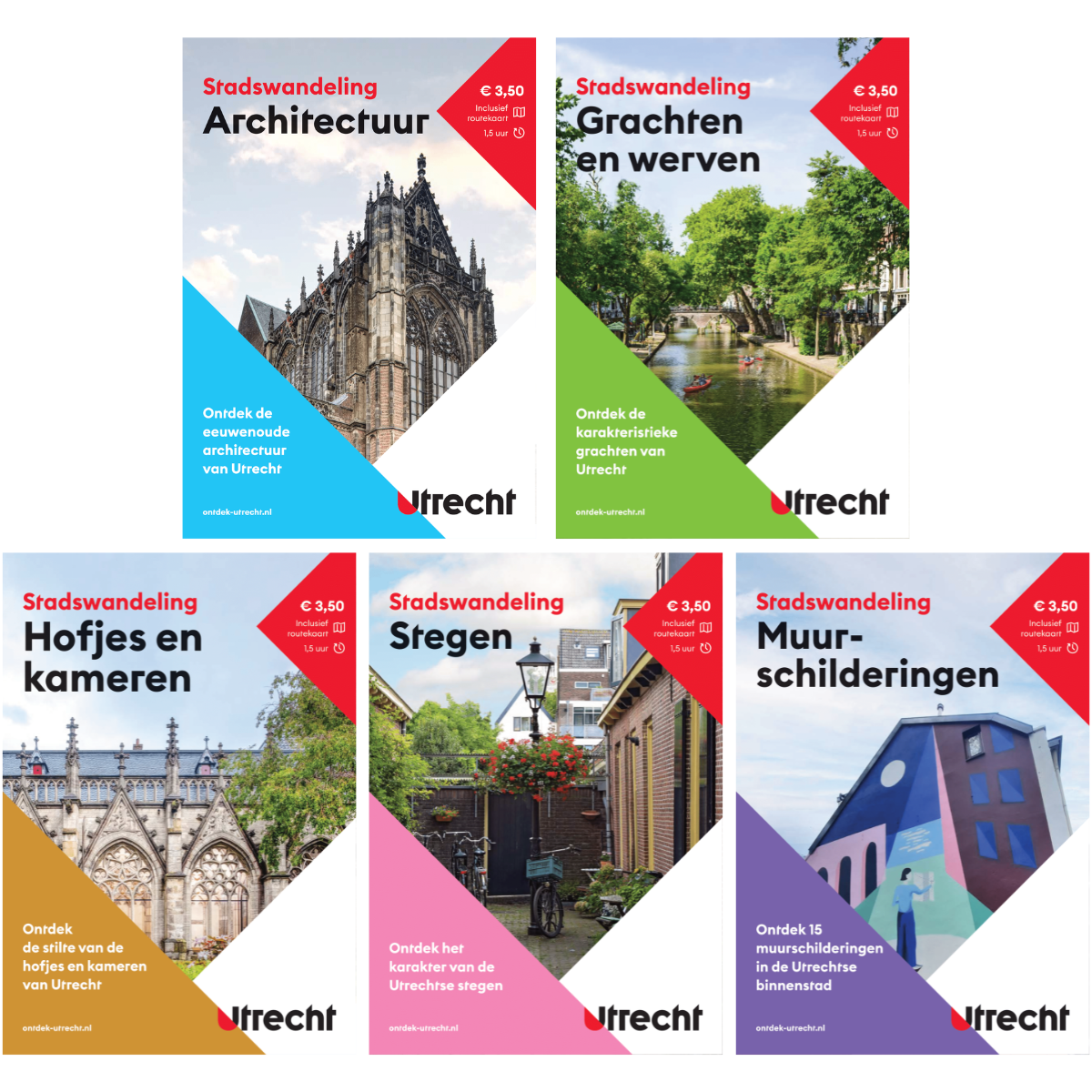 Bundel aan wandelboekjes