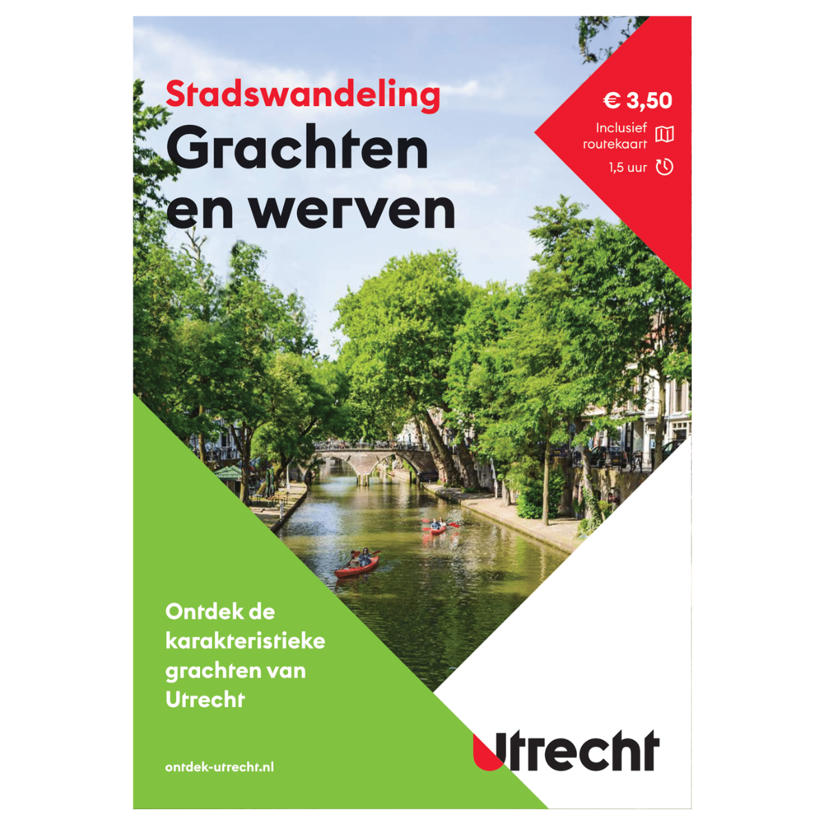 Boekje wandeling in Utrecht, Grachten en Werven