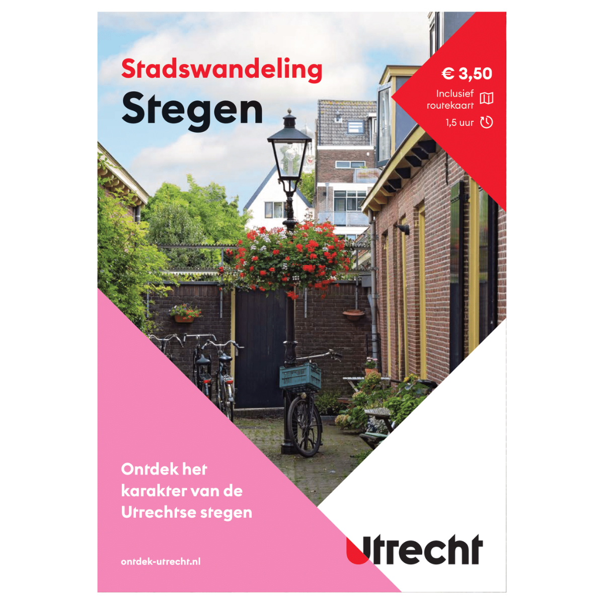 Boekje Stadswandeling in Utrecht, stegen