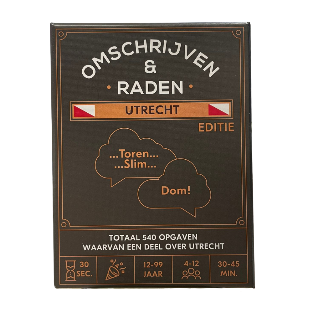 Omschrijven & Raden Utrecht Editie in de doos