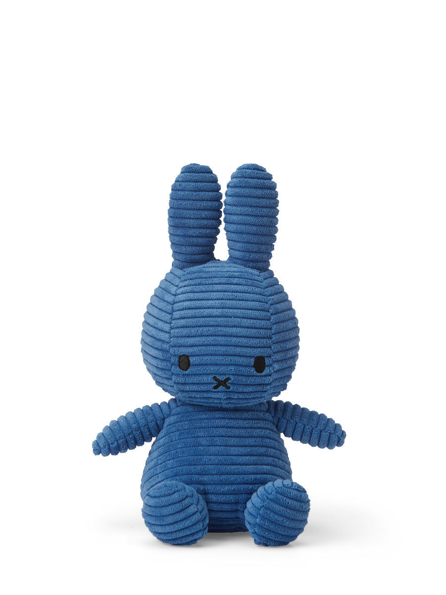 Blauw Nijntje Corduroy knuffel
