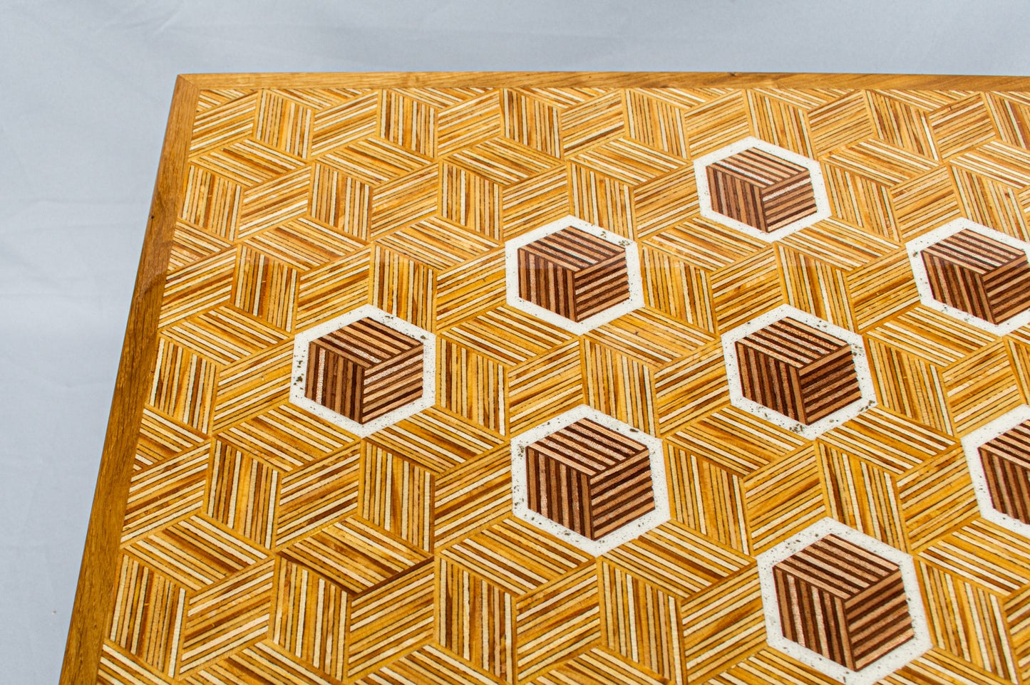 Koffietafel met steen van de Domtoren