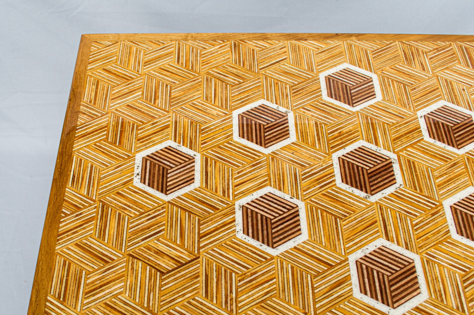 Koffietafel met steen van de Domtoren