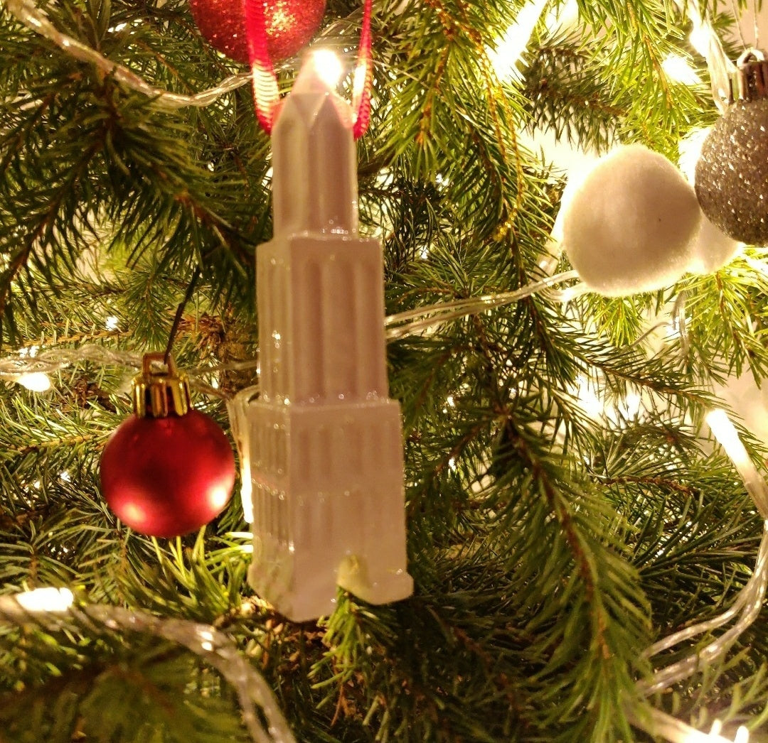 Keramiek domtoren ornament