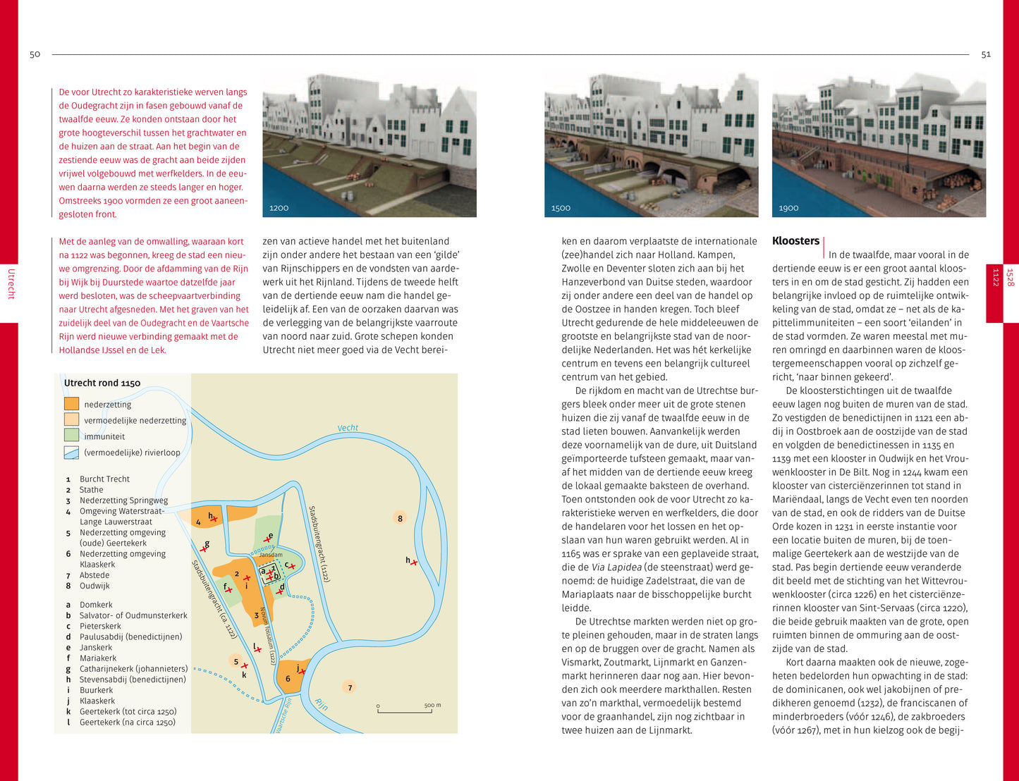pagina Boek Utrechts verleden in vogelvlucht