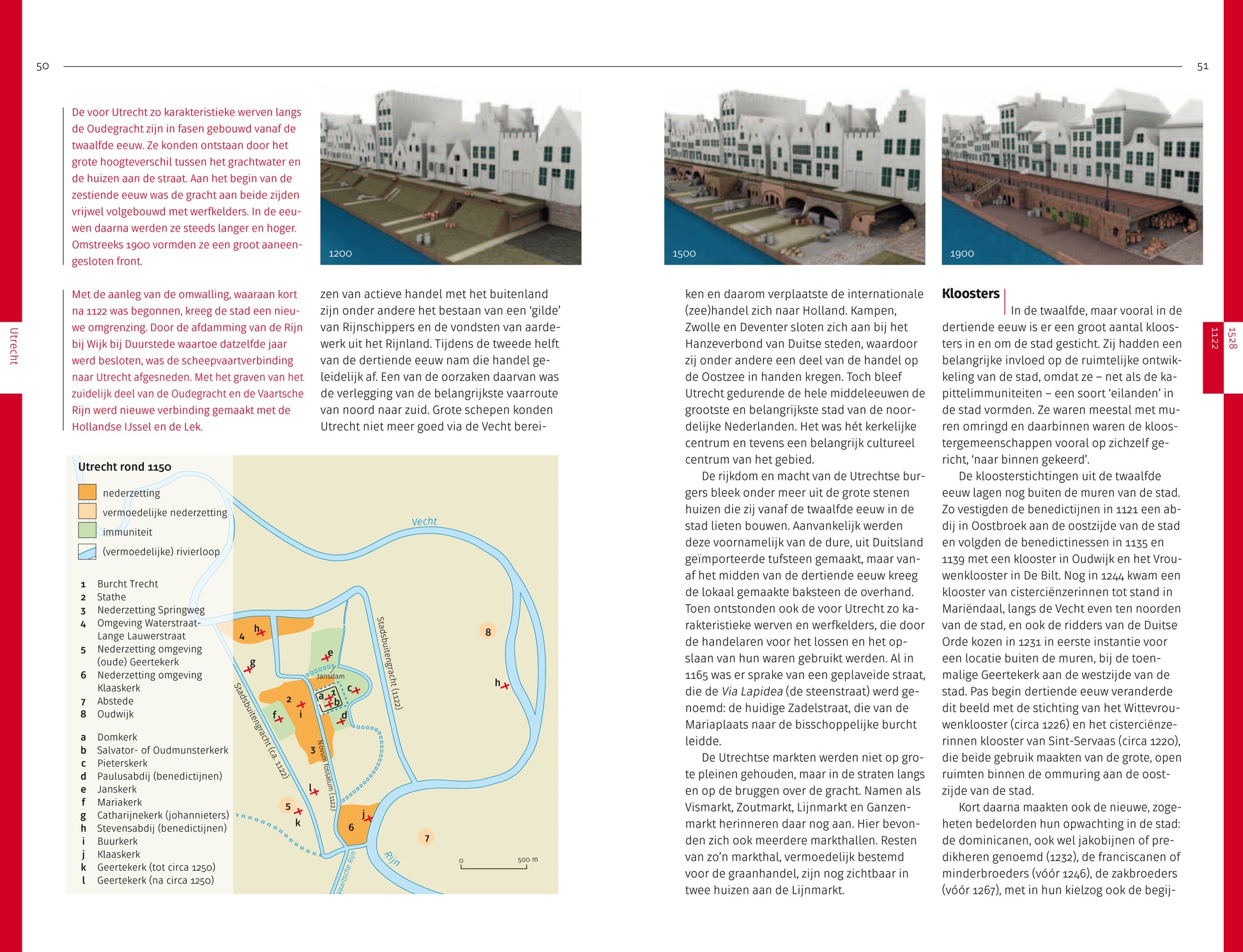 pagina Boek Utrechts verleden in vogelvlucht