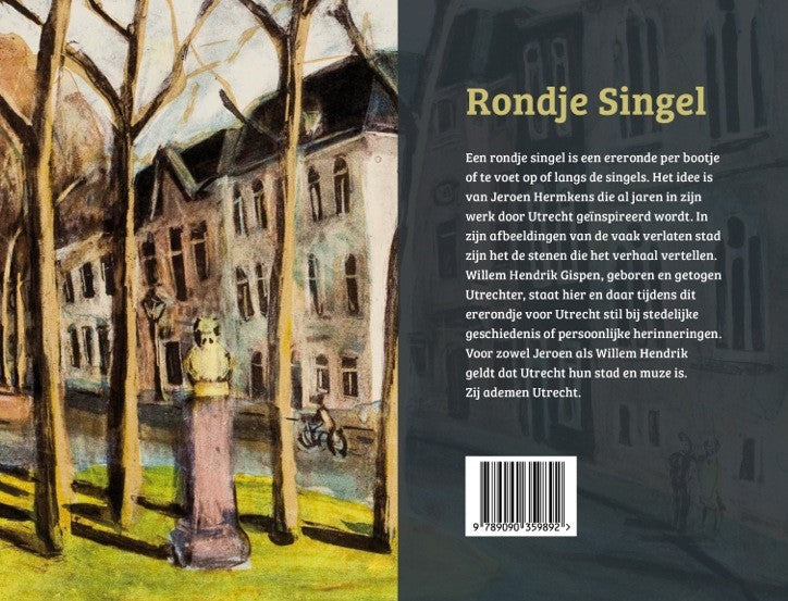 Achterkant Boek rondje singel