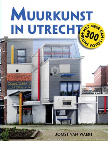 Muurkunst in Utrecht-Boek-Joos van Waert-Winkel van Utrecht / VVV