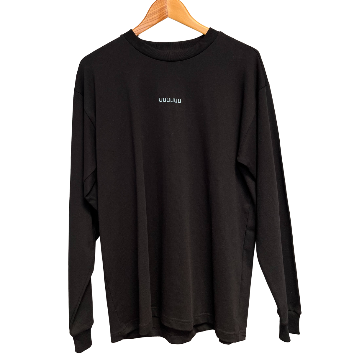 Longsleeve Shirt "UUUUUU" - Zwart_Winkel van Utrecht / VVV