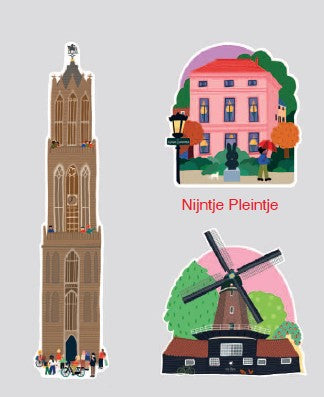 Utrechtse koelkastmagneten