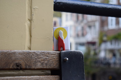 Pin keramiek handgemaakt