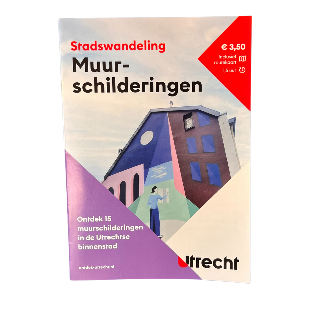 Stadswandeling Utrecht muurschilderingen_Winkel van Utrecht / VVV
