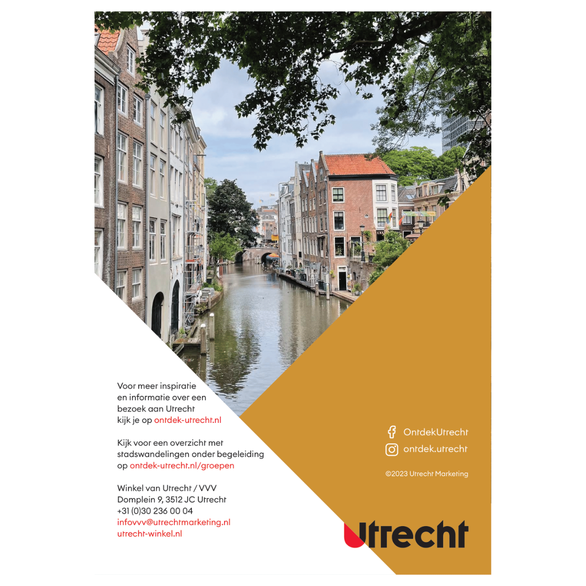 Stadswandeling Hofjes en kameren Utrecht_Winkel van Utrecht / VVV