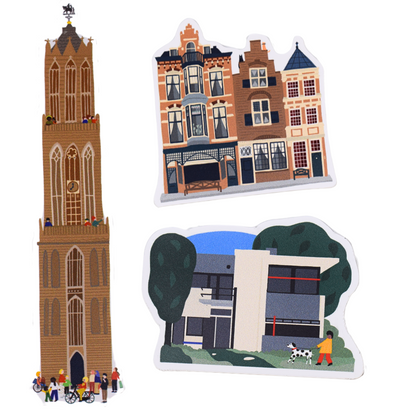 Utrecht fridge magnets