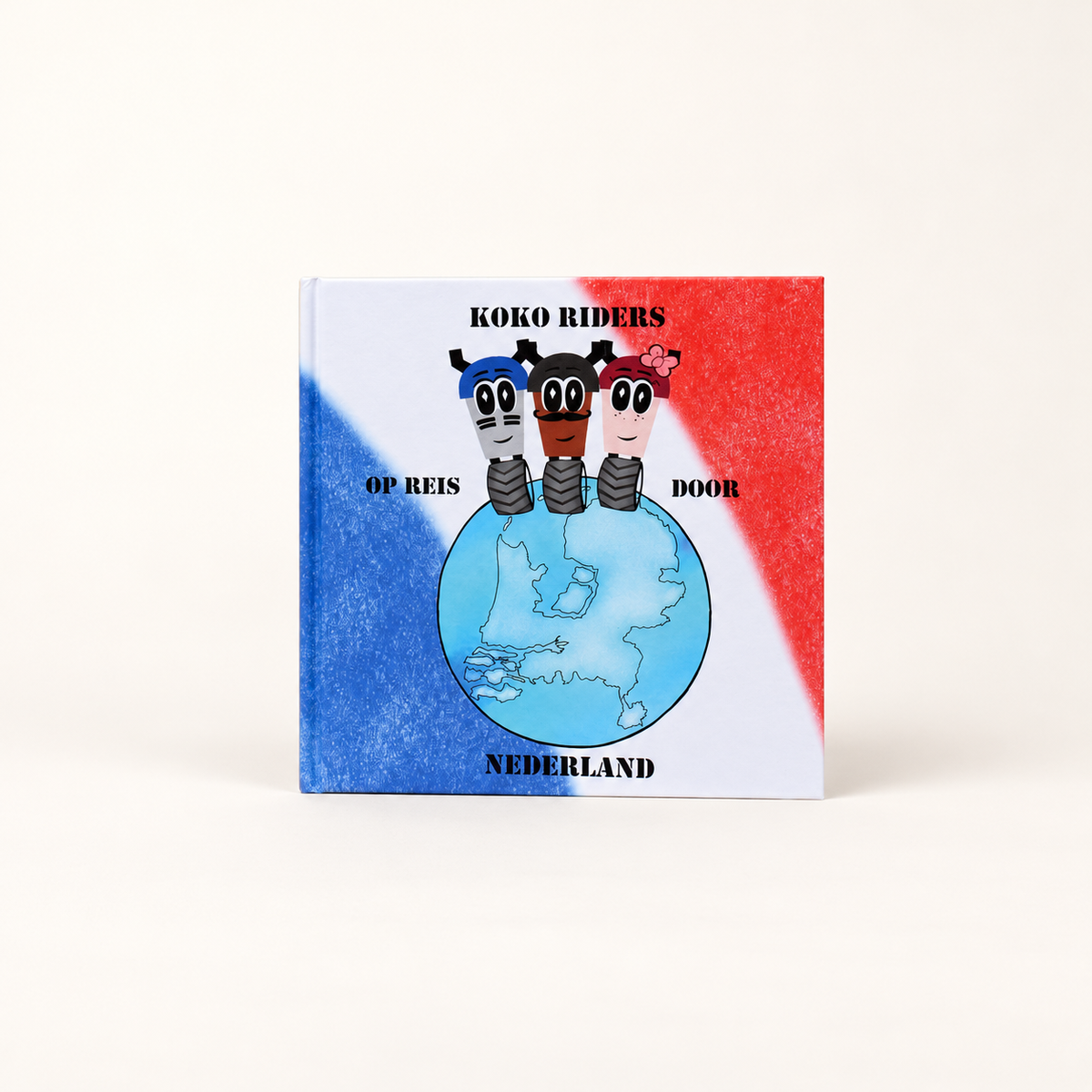 Koko-Riders kinderboek – studiofoto