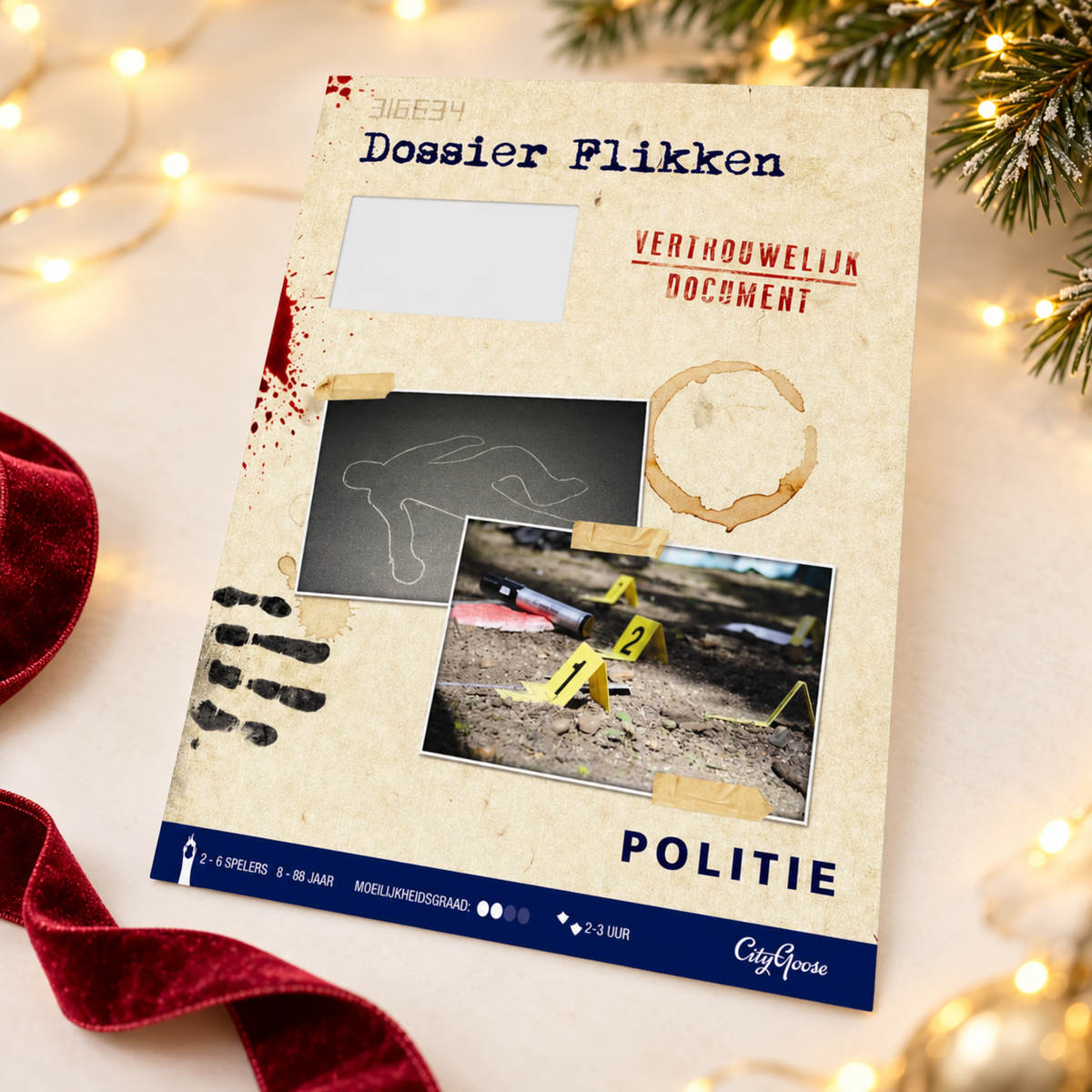 Dossier Flikken – feestelijke sfeerfoto