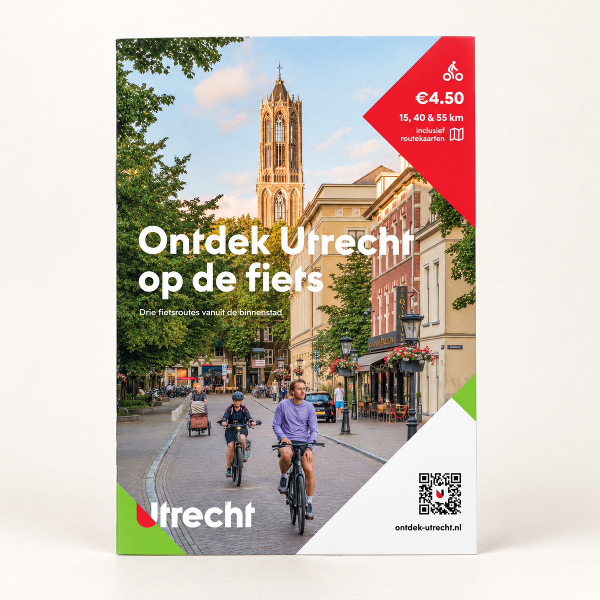 Fietsfolder – studiofoto