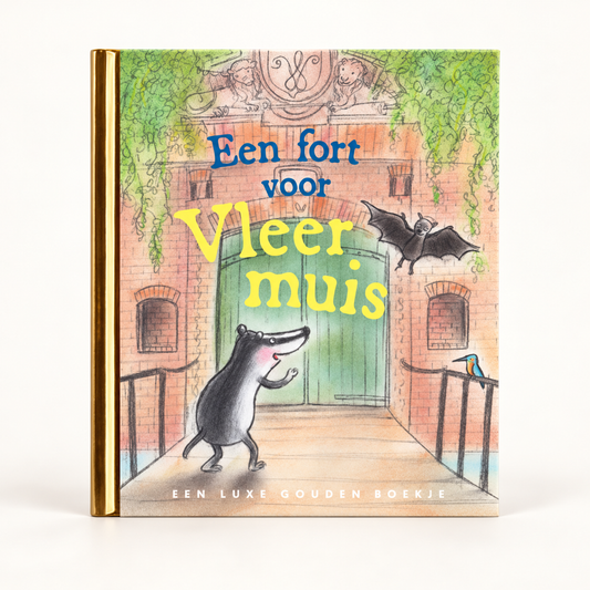Gouden Boekje ‘Een Fort voor Vleermuis’ – studiofoto