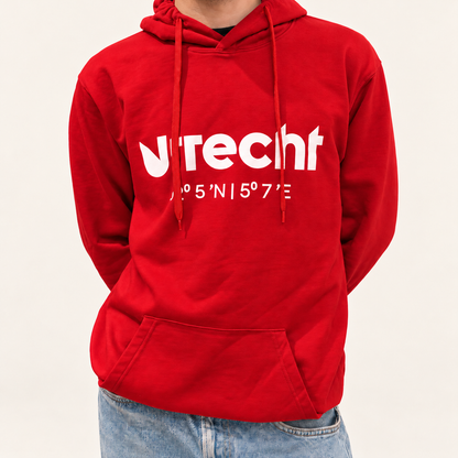 Utrecht Hoodie – beige studiofoto