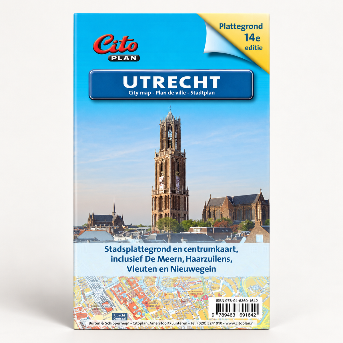 Utrecht Stadsplattegrond (Citoplan) – studiofoto
